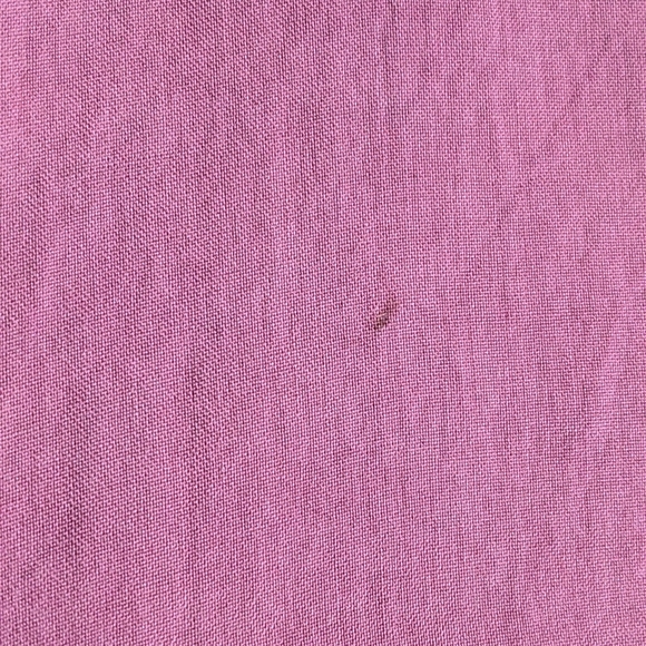 100% Silk Raspberry 3/4 sleeve blouse - Picture 2 of 4